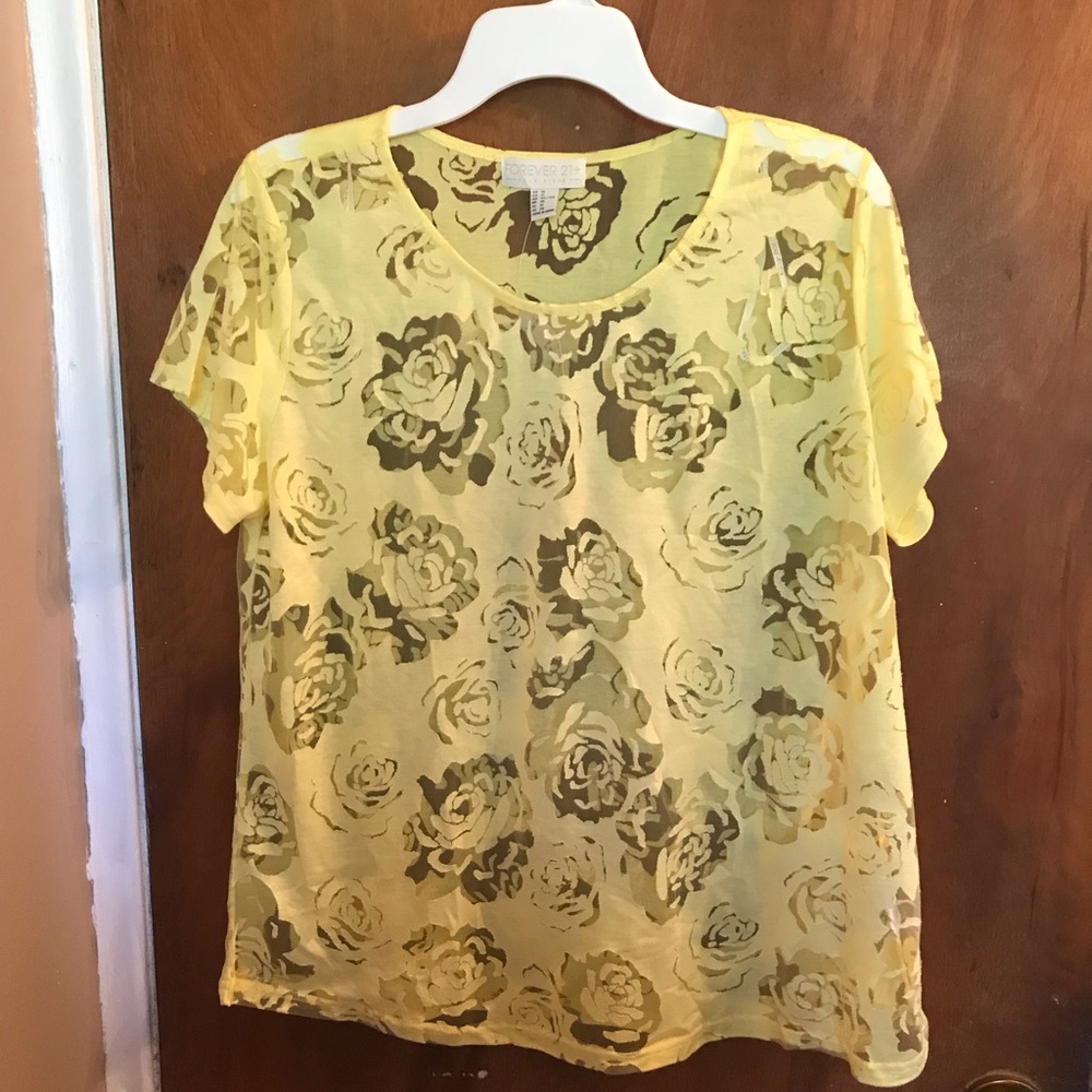 Forever 21 floral top